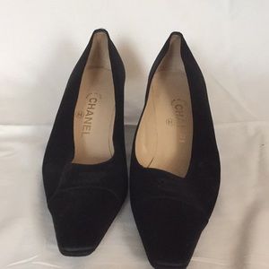 Black Chanel Heels